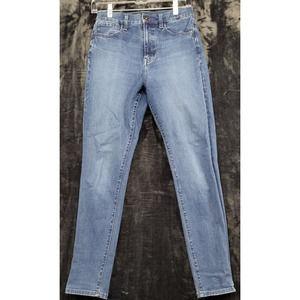 Uniqlo‎ Jeans Womens Size 26 Blue Denim Cotton Pockets Flat Front Medium Wash